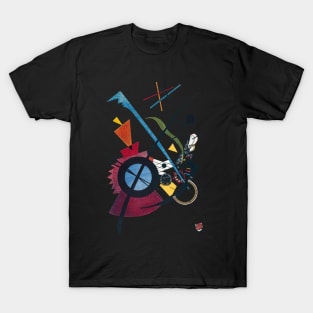 Crazy Colorful Abstract Uplifting Aesthetic Joy Kandinsky T-Shirt